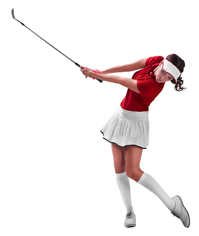 woman golfer