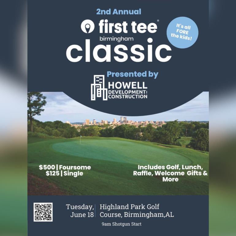First Tee Birmingham Classic –  Tuesday, June 18th, 2024